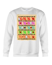 WE STARTED OUR COUNTING ON DAY ONE IN BETWEEN Crewneck Sweatshirt thumbnail