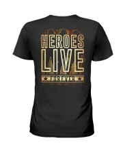 Heroes Live Forever Ladies T-Shirt thumbnail