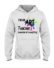 I'm an Art Teacher Hooded Sweatshirt thumbnail