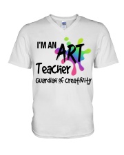I'm an Art Teacher V-Neck T-Shirt thumbnail