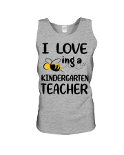 I Love being a kindergarten Teacher Unisex Tank thumbnail