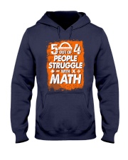 5 OUT OF 4 PEOPLE STRUGGLE WITH MATH Hooded Sweatshirt thumbnail