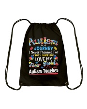 Autism is a Journey Drawstring Bag thumbnail