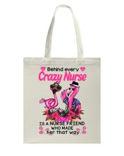 Crazy nurse Tote Bag thumbnail