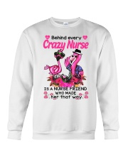 Crazy nurse Crewneck Sweatshirt thumbnail