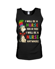 I Will be a Nurse anywhere Unisex Tank thumbnail