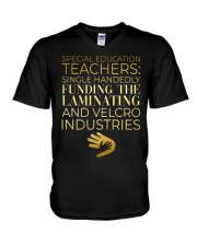 Special Education Teachers V-Neck T-Shirt thumbnail