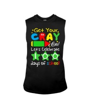 GET YOUR CRAYON LET'S CELEBRATE 100 DAYS OF SCHOOL Sleeveless Tee thumbnail