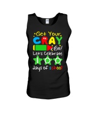 GET YOUR CRAYON LET'S CELEBRATE 100 DAYS OF SCHOOL Unisex Tank thumbnail