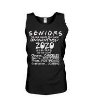 Seniors - Quarantined 2020 Unisex Tank thumbnail