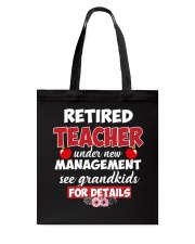Old Woman - Teacher Tote Bag thumbnail