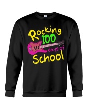 Rocking 100 days of School Crewneck Sweatshirt thumbnail