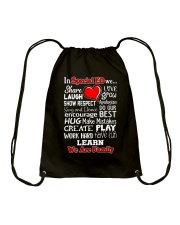 Special ED We are Family Drawstring Bag thumbnail