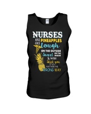 Nurses are like Pineapples Unisex Tank thumbnail