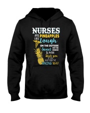 Nurses are like Pineapples Hooded Sweatshirt thumbnail