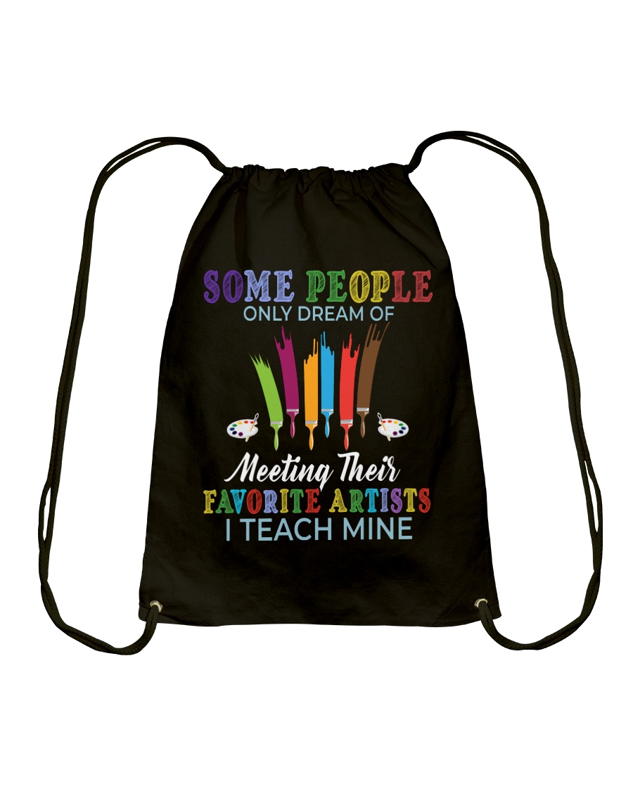 Favorite Artists Drawstring Bag