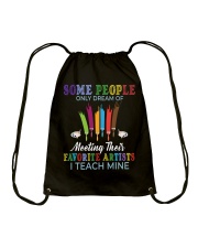 Favorite Artists Drawstring Bag front