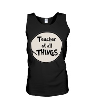 Teacher of all THINGS Unisex Tank thumbnail