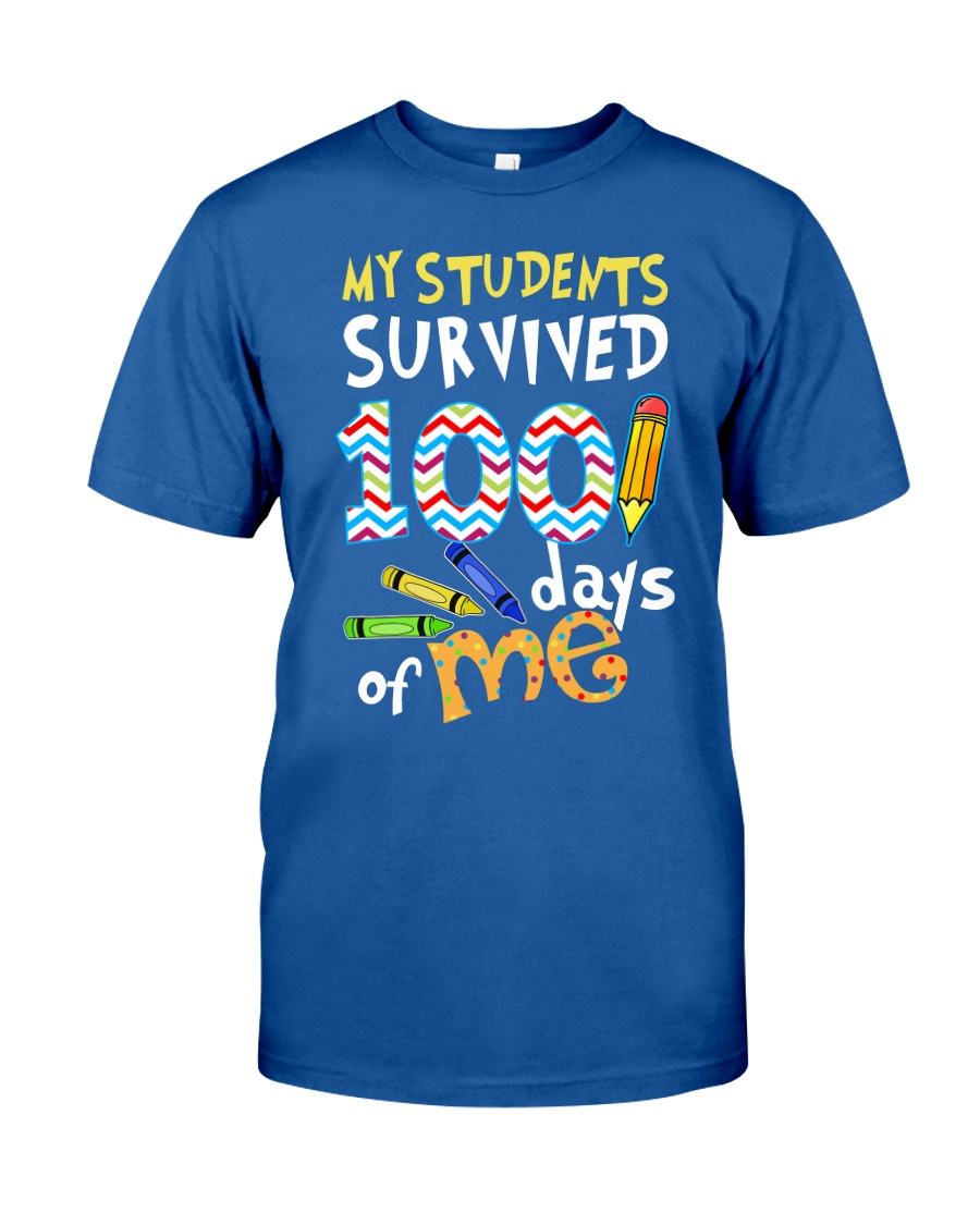 MY STUDENTS SURVIVED 100 DAYS OF ME Classic T-Shirt