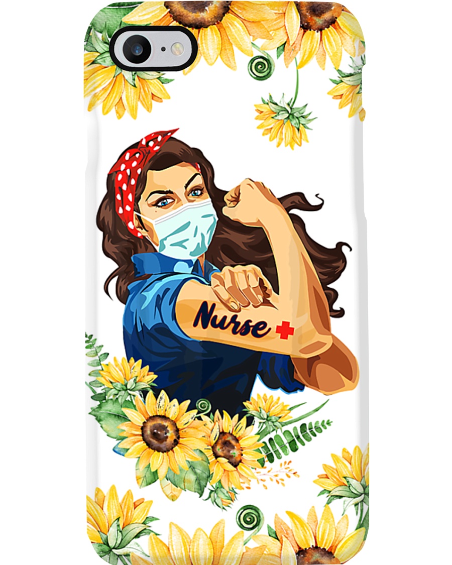 Nurse wear masks Phone Case