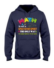 Math Teacher Hooded Sweatshirt thumbnail