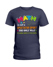 Math Teacher Ladies T-Shirt thumbnail