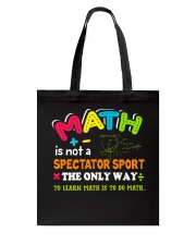 Math Teacher Tote Bag thumbnail