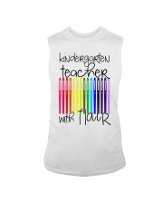 Kindergarten Teacher with Flair Sleeveless Tee thumbnail