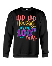 HIP HIP HOORAY IT'S THE 100TH PAY Crewneck Sweatshirt thumbnail