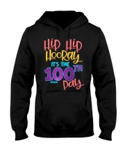 HIP HIP HOORAY IT'S THE 100TH PAY Hooded Sweatshirt thumbnail