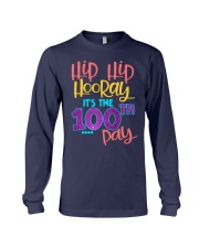 HIP HIP HOORAY IT'S THE 100TH PAY Long Sleeve Tee thumbnail
