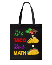 LET'S TACO 'BOUT MATH Tote Bag thumbnail