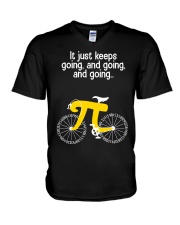 Math Pi V-Neck T-Shirt thumbnail