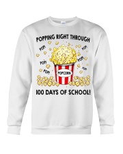 POPPING RIGHT THROUGH 100 DAYS OF SCHOOL Crewneck Sweatshirt thumbnail