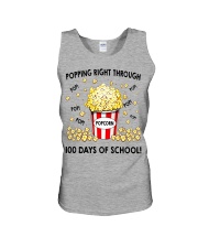 POPPING RIGHT THROUGH 100 DAYS OF SCHOOL Unisex Tank thumbnail