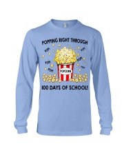 POPPING RIGHT THROUGH 100 DAYS OF SCHOOL Long Sleeve Tee thumbnail