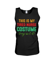 THIS IS MY TIRED NURSE COSTUME SCARY ISN'T IT Unisex Tank thumbnail