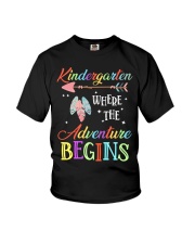 Kindergarten where the Adventure Begins Youth T-Shirt thumbnail