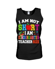 I AM KINDERGARTEN TEACHER SIZE Unisex Tank thumbnail