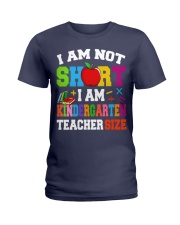 I AM KINDERGARTEN TEACHER SIZE Ladies T-Shirt thumbnail