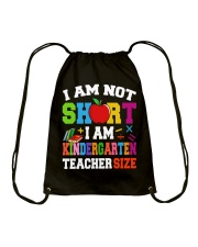 I AM KINDERGARTEN TEACHER SIZE Drawstring Bag thumbnail