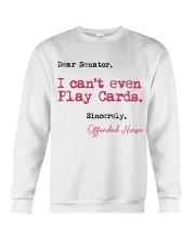 Sincerely Offended Nurse Crewneck Sweatshirt thumbnail