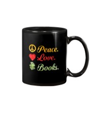 PEACE LOVE BOOKS Mug thumbnail