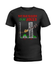 TIS THE SEASON TO BE JOLLY Ladies T-Shirt thumbnail
