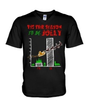 TIS THE SEASON TO BE JOLLY V-Neck T-Shirt thumbnail