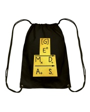 MATH TEACHER Drawstring Bag thumbnail