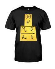 MATH TEACHER Classic T-Shirt front