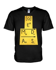 MATH TEACHER V-Neck T-Shirt thumbnail