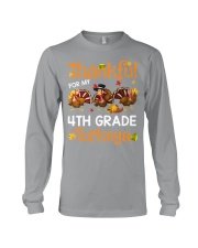 THANKFUL FOR MY 4TH GRADE TURKEYS Long Sleeve Tee thumbnail