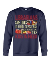 Librarians save lives Crewneck Sweatshirt thumbnail